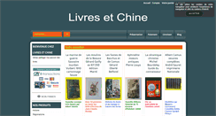 Desktop Screenshot of livres-et-chine.com